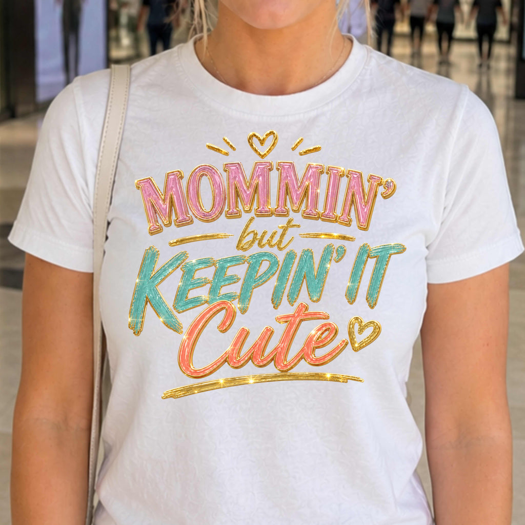 Mommin But Keepin It Cute